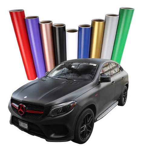 3 Metros Vinil Wrap Automotriz Colores Mate Autoelite Cwf