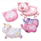 Globo Animalitos 40 Cm - Pack X 10 Un (02171)