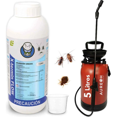 Kit Mata Chinches X-termin Flow 1 Lt Y Aspersor Fumigar 5 L | MercadoLibre