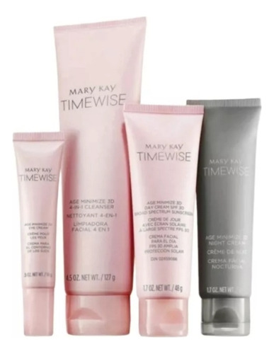 Set Milagroso Timewise 3d Mary Kay. Con/sin Fps. 4 Productos
