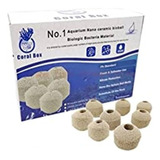 Canutillos Ceramica Ultra Poroso Coral Box 40pz Bacteria 