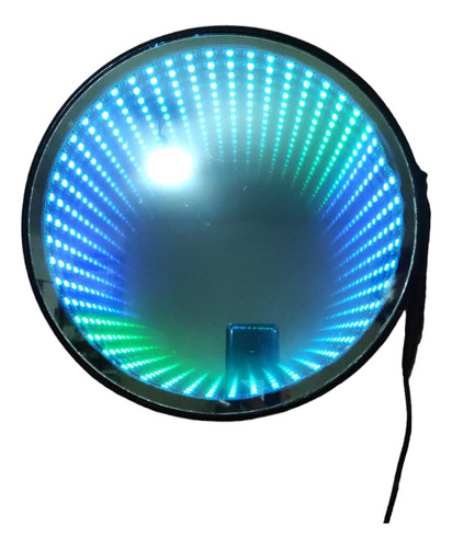 Espejo Led Infinito Para Colgar Rgb Bluetooth