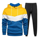 Conjunto De Pants Con Sudadera Hombre Con Capucha De Calidad