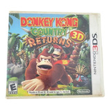Jogo Donkey Kong Country Returns 3d - Nintendo 3ds Usado