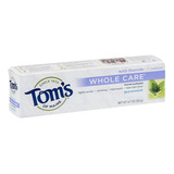 Crema Dental Tom's Of Maine - Cuidado Total Fluoruro,