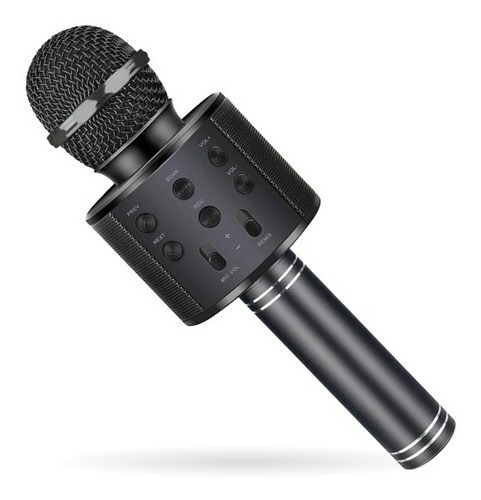 Micrófono Bluetooth Karaoke Ws-858 Parlante Inalámbrico