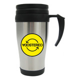 Vaso Viajero Metalico Soda Stereo Mugs 