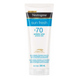 Protetor Solar Corporal Sun Fresh Fps 70 200ml Neutrogena