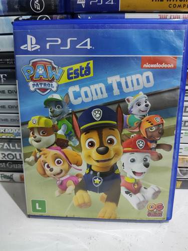 Jogo Midia Fisica A Patrulha Canina Esta Com Tudo Para Ps4