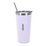 Vaso Termico 600 Ml Con Tapa Sorbete Acero Camping Discovery