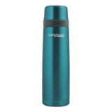 Thermos Flat Top De Acero Inoxidable 1l Turquesa