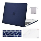 Funda Mosiso Para Macbook Pro 15  2019-2016, Azul Marino.