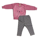 Conjunto Blusa De Pelinhos E Legging 11805 - Hrradinhos