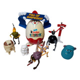 8 Brinquedos Antigos Brinde Mcdonalds Disney Pixar Kinder 