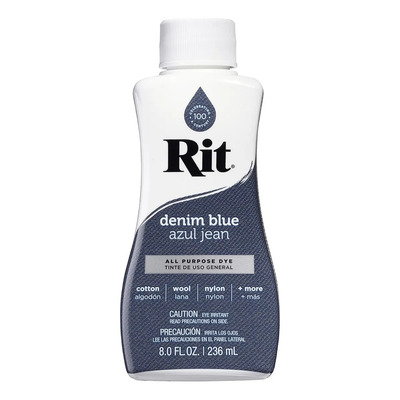 Tinte Líquido RIT Para Ropa Y Telas Azul Jeans 236ml | Envío gratis