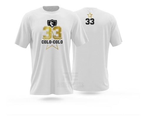 Polera Colo - Colo Conmemorativa 33 Infantil Dis2