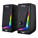 Parlantes Gamer Rgb Jyr J5223 Hi-fi 10w 3.5mm | Alta Calidad