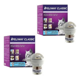 2 Feliway Classic Difusor E Refil Para Gatos - Ceva Promoção