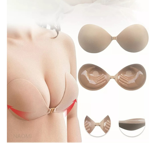 Brasier Strapless Push Up Invisible Sosten Levanta Busto