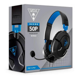 Headset Gamer Turtle Beach Ear Force Recon 50p Ps4 & Ps5