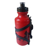 Garrafa Caramanhola 500ml Squeeze Bike 20 26 Adulto Criança Cor Vermelho