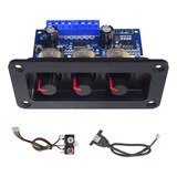 Placa Amplificadora Digital De 2,1 Canais 2x25w+50w Bt5.0 Su