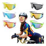 Lente Gafa Sol Deportivo Moda Ciclismo Running Biker Moto 