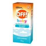 Repelente Gel Off! Baby Icaridina A Partir 3 Meses 117gr