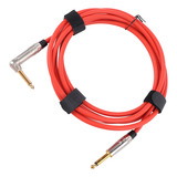 Cable Para Instrumentos Musicales Electric Bass Line 6.35 Pa