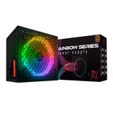 Fonte Atx 550w Rainbow Rgb Automatica Brx 80 Plus Bronze