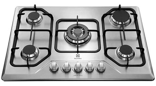 Cooktop A Gás 5 Queimadores Electrolux Gt75x Tripla Chama In