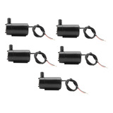 5 Unids/set Dc 3v -5v Mini Bomba De Agua Sumergible Para Pec