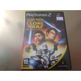 Juego De Playstation 2 Original El Cd,star Wars The Clone Wa