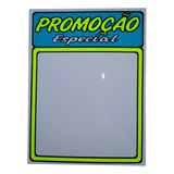 25 Cartaz Reutilizável (pvc)placas Promoção 33,0x 25,0 Cm