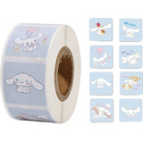 Rollo Stickers 500 Unidades Cinnamoroll