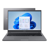 Samsung Notebook Cinza Book 15.6 I3/4gb/256ssd/w11 