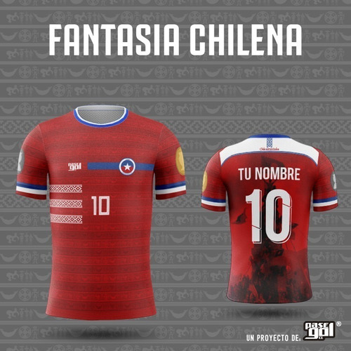 Camiseta Seleccion Chilena Fantasy Pasegol