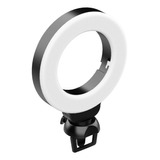 Mini Videoconferência De Laptop Com Clip-on Led Ring Light D