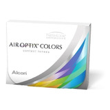 Lentes De Contacto Air Optix Tricolor Varios Colores Mensual