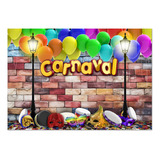 Fundo Fotográfico Decoração De Carnaval  3,50x5,00 Pn-01465
