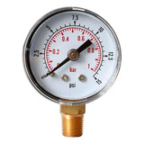 Manómetro Reloj De Aire/aceite Radial Ts-y408 0-15psi
