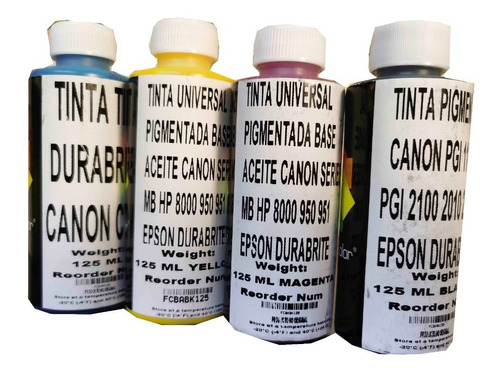 Tinta Pig Aceite Uso Pgi1100 Pgi2100 Mb2010 Mb2110 Mb 2710