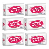 Jabón Zote Rosa 400g Con 6 Pzs