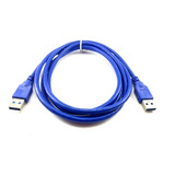 Cabo Usb 3.0 Macho X Macho 3m Metros Am X Am 3.0 3m Metros Cor Azul