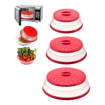 Tapa Antisalpicaduras Para Horno Y Microondas Plegable A