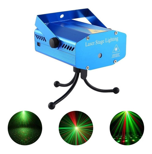 Luz Laser Navideño  Rgb Luces Led Audioritmicas