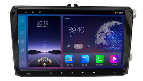 Pantalla 9 Vw Vento 2012-18 Stereo Android 4gb 34gb Carplay