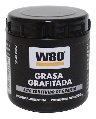 Grasa Grafitada Pote 250 G W80