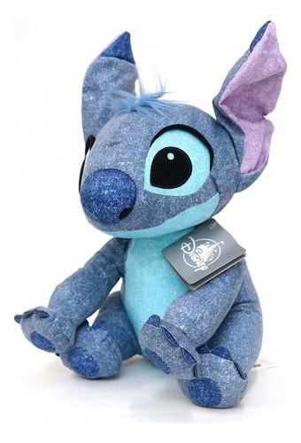 Muñeco Stitch Disney Store Original Denim 45 Cm