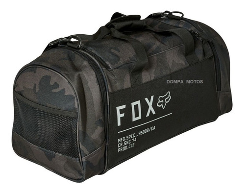 Bolso Fox Motocross 180 Duffle Camo Mx Utv Atv Viaje Dompa 